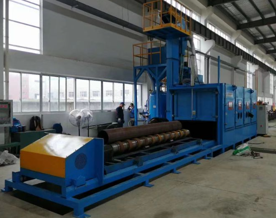 石家庄喷砂机在管道除锈中的现场施工应用